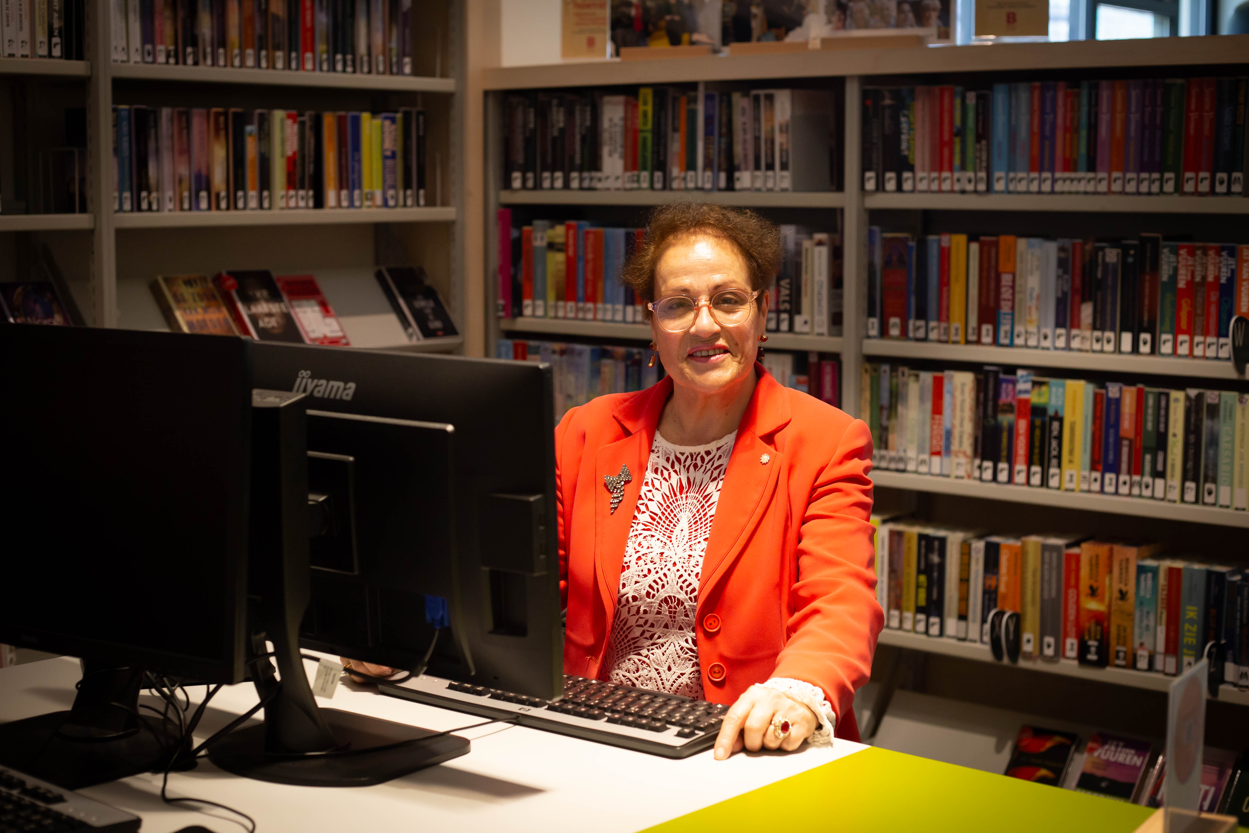 Rosa: “Met pen en papier gaat alles mij goed af. Maar ik ben heel slecht in computeren.”